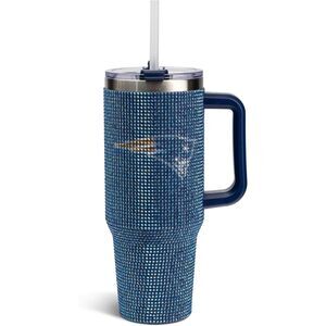 New England Patriots 46oz‎ Bling Tumbler (4311)